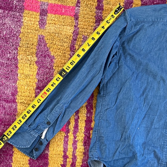 Rag & Bone Indigo Denim Top - Picture 6 of 6